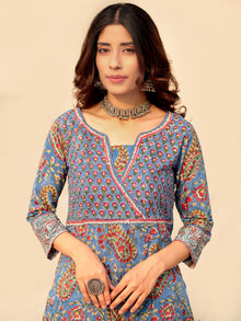 Megha Falak Set Of Kurta Pant Kota Dupatta