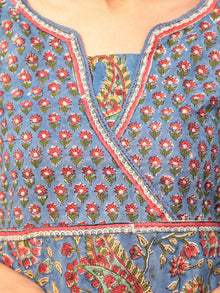 Megha Falak Set Of Kurta Pant Kota Dupatta