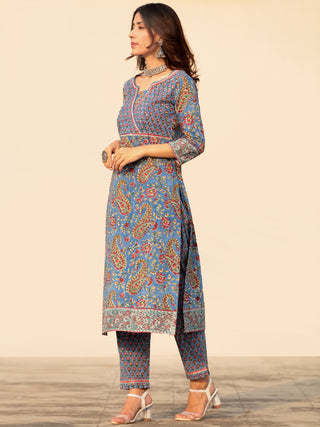 Megha Falak Set Of Kurta Pant Kota Dupatta