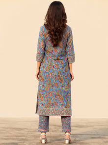 Megha Falak Set Of Kurta Pant Kota Dupatta