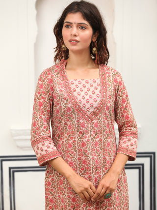 Jashn Rutba Set Of Kurta Pants Dupatta