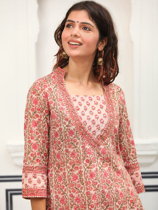 Jashn Rutba Set Of Kurta Pants Dupatta