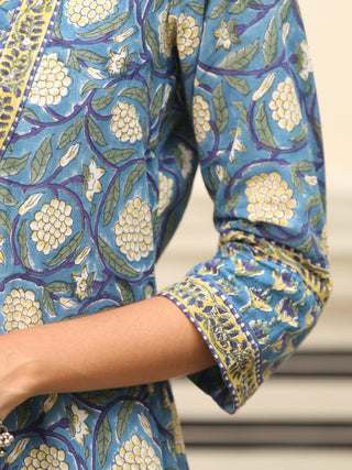 Jashn Apsara Set Of Kurta Pants Kota Doria Dupatta