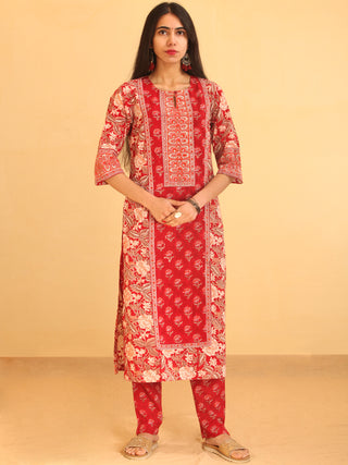 Utsav Saima - Kurta Pants & Dupatta - KS76G2579D