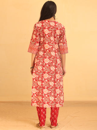 Utsav Saima - Kurta Pants & Dupatta - KS76G2579D