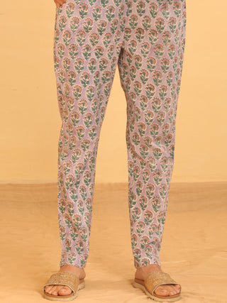 Utsav Sayma - Kurta Pants & Kota Doria Dupatta - KS24A2586D