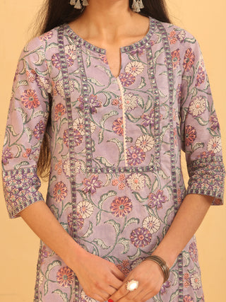 Utsav Sayma - Kurta Pants & Kota Doria Dupatta - KS24A2586D