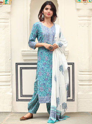 Jashn Armaan Set Of Kurta Salwar Pants Dupatta