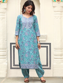 Jashn Armaan Set Of Kurta Salwar Pants Dupatta