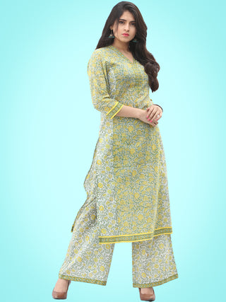 Rozana Daffodils Kurta - KS01AKxxxx