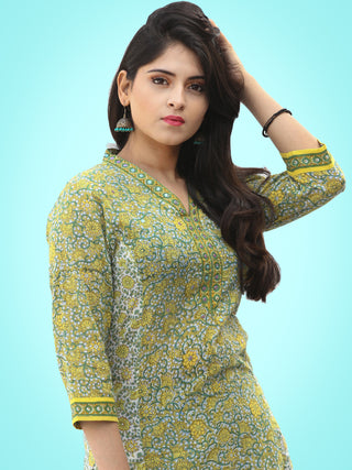 Rozana Daffodils Kurta Palazzo Set - KS01ASxxxx