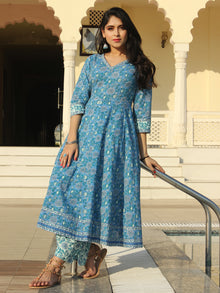 Rozana Gauher Kurta Palazzo Set - KS14AS2049