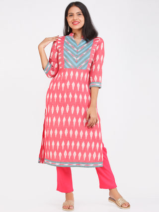 Tagai Arsh- Ikat Kurta & Pants  - KS125C2438