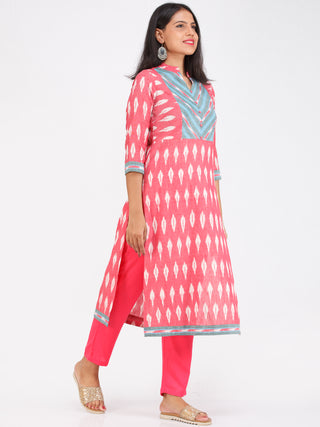 Tagai Arsh- Ikat Kurta & Pants  - KS125C2438