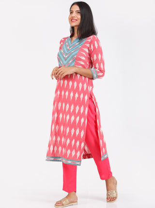 Tagai Arsh- Ikat Kurta & Pants  - KS125C2438