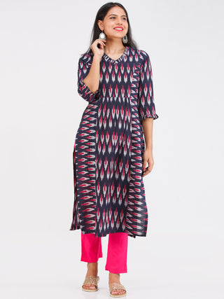 Tagai Nasara- Ikat Kurta & Pants  - KS120B2437