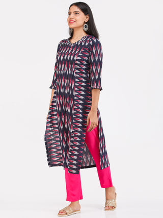 Tagai Nasara- Ikat Kurta & Pants  - KS120B2437