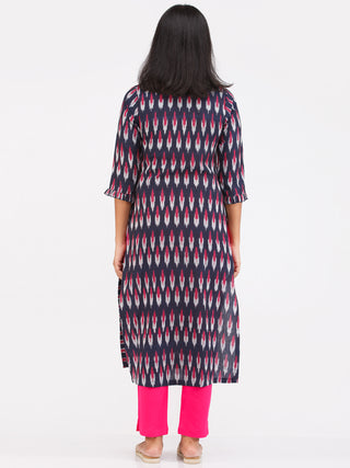 Tagai Nasara- Ikat Kurta & Pants  - KS120B2437