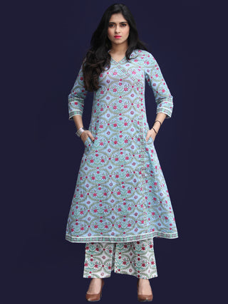 Rozana Sitara Kurta Palazzo Set - KS12AS2165
