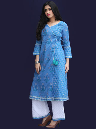 Rozana Neelam Kurta Palazzo Set - KS10AS2040