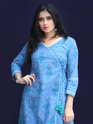 Rozana Neelam Kurta Palazzo Set - KS10AS2040