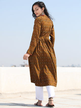 Tagai Irhaa - Set of Front Open Ikat Kurta & Pants  - kS118F665