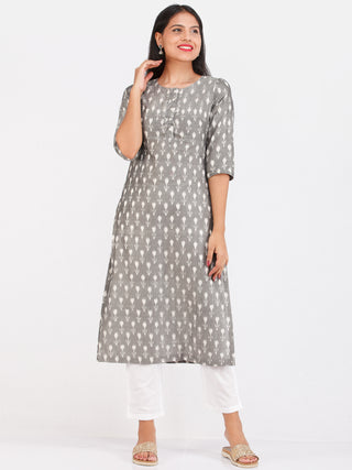 Tagai Nisha- Ikat Kurta & Pants  - KS126B1291