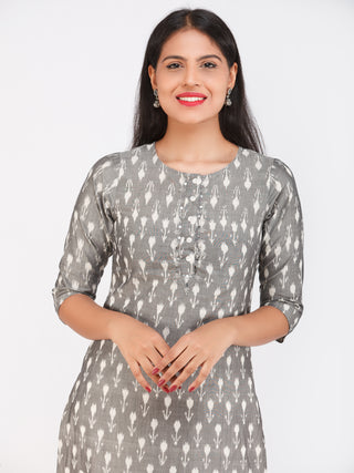 Tagai Nisha- Ikat Kurta & Pants  - KS126B1291