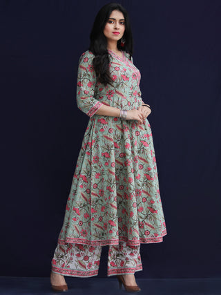 Rozana Pakiza Kurta Palazzo Set - KS13AS2187