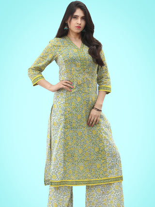 Rozana Daffodils Kurta - KS01AKxxxx