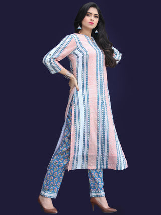 Rozana Fitrat Kurta Pant Set - KS17AS2162