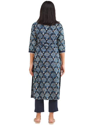 Bahaar Aaina - Set of Kurta Pants & Dupatta - KS01B1730D