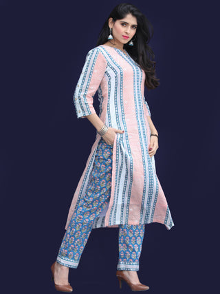 Rozana Fitrat Kurta Pant Set - KS17AS2162