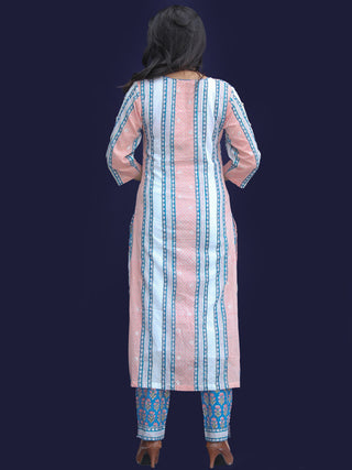 Rozana Fitrat Kurta Pant Set - KS17AS2162