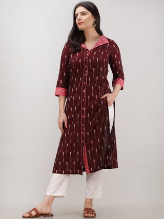 Tagai  Syra - Set of Ikat Kurta & Pants  - KS122A2426