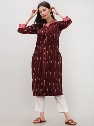 Tagai  Syra - Set of Ikat Kurta & Pants  - KS122A2426