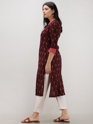 Tagai  Syra - Set of Ikat Kurta & Pants  - KS122A2426
