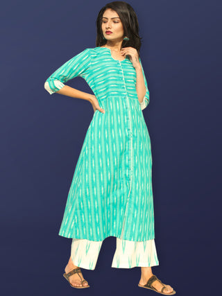 Rozana Tareen Kurta Palazzo Set - KS27AS2194