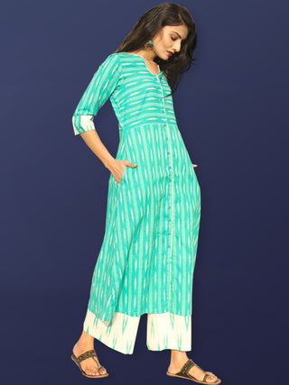 Rozana Tareen Kurta Palazzo Set - KS27AS2194