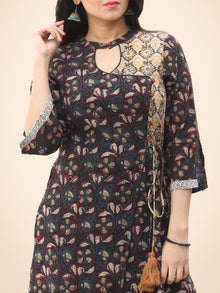 Rozana Night Flowers Kurta - KS02AK1139