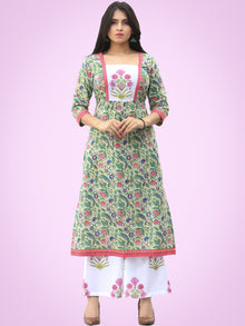 Rozana Gulbagh Kurta Palazzo Set - KS03AS2032