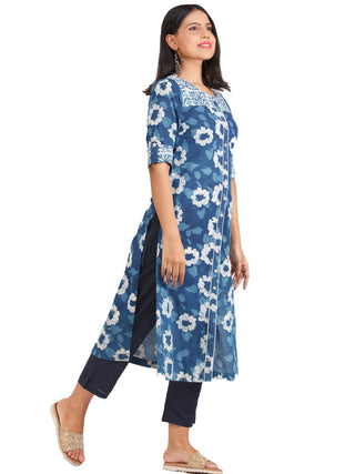 Bahaar Parizaad - Set of Kurta Pants & Dupatta - KS01C1109D