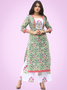 Rozana Gulbagh Kurta Palazzo Set - KS03AS2032