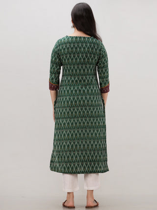 Tagai Rastifa - Set of Ikat Kurta & Pants  - KS121A2431