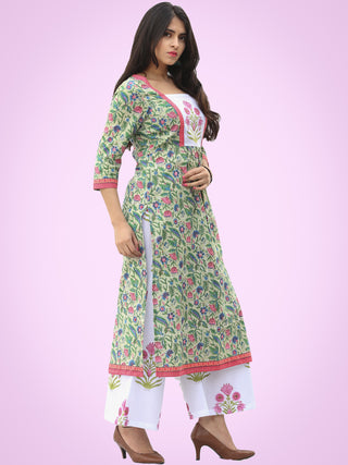 Rozana Gulbagh Kurta  - KS03AK2032