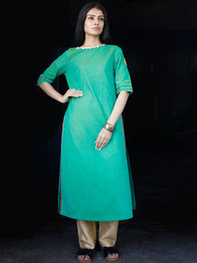 Sea Green South Handloom Cotton Kurta - K156FXXX