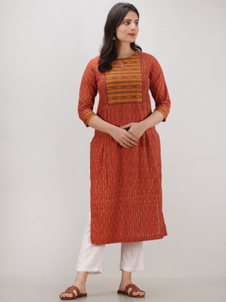 Tagai Saba - Set of Ikat Kurta & Pants  - KS119B2434