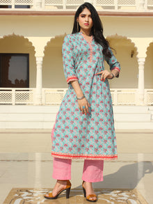 Rozana Faiza Kurta Pants Set - KS09AS2013
