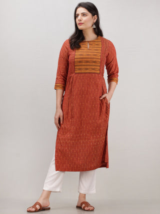 Tagai Saba - Set of Ikat Kurta & Pants  - KS119B2434