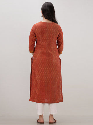 Tagai Saba - Set of Ikat Kurta & Pants  - KS119B2434